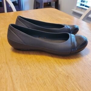 Crocs Brown Ballet Flats sz 6